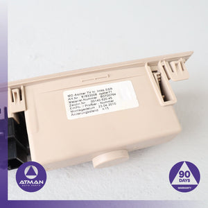 09-19 BMW F02 750Li 750i Rear Window Lifter Switch w/ Trim Beige 61319352183 OEM — photo 6