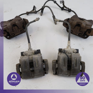 07-13 BMW E90 328i Front & Rear Brake Caliper Calipers Set 34116778145 OEM