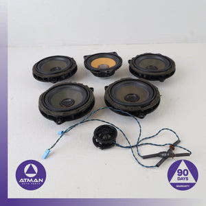 BMW F30 328i Hi-Fi Interior Speaker Tweeter Loudspeaker Set OEM