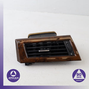 05-10 BMW E60 535i 550i Left Dashboard A/C AC Air Vent Grille Wood 9112204 OEM