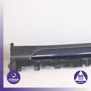 14-18 BMW F15 X5 Right Passenger Side Skirt Rocker Panel Blue 7308056 OEM — photo 2