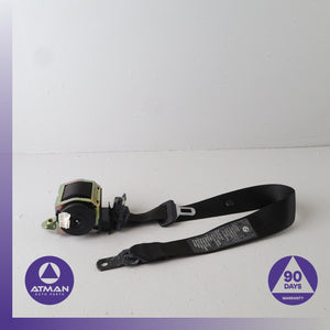 BMW E46 325i 323i 330i Front Right Side Seatbelt Seat Belt Black 7008684 OEM