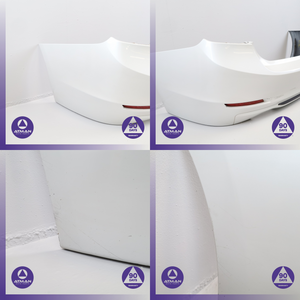 12-15 BMW F30 328i Sport Line Rear Bumper Cover Panel White 7312731 OEM