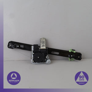 BMW E90 328i 335i Rear Left Side Window Regulator w/ Motor OEM