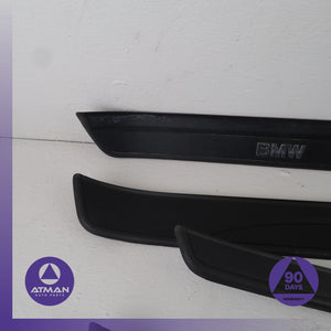 BMW E90 328i 330i 335i Front & Rear Sill Scuff Plate Cover Panel Set OEM