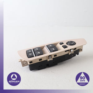 09-15 BMW F02 750i 740i Front Left Door Power Window Master Switch Beige OEM — photo 6