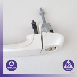 BMW F30 328i 330i Front Left Driver Side Exterior Door Handle White OEM