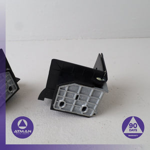 BMW E46 325i Touring Rear Left & Right Trunk Load Roller Blind Bracket Set OEM — photo 5