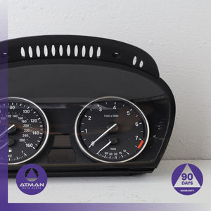 07-13 BMW E70 X5 Instrument Cluster Speedometer OEM — photo 3