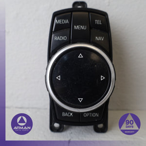 BMW F30 328i 528i X5 IDrive Navigation Controller Knob Switch OEM