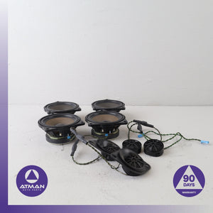 BMW E60 528i 535i 545i 550i Hi-Fi Interior Speaker Tweeter Loudspeaker Set OEM