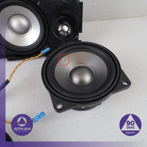 02-08 BMW E66 750i 745i Hi-Fi Interior Tweeter Loudspeaker Speaker Set OEM — photo 5