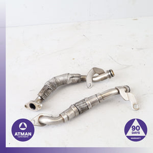 BMW E90 335i 3.0L I6 N54 Engine Turbocharger Coolant Oil Line Set OEM — photo 5