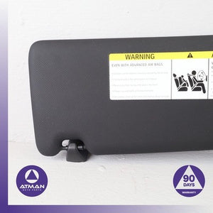 12-18 BMW F30 328i 330e 335i Right Passenger Side Sunvisor Sun Visor OEM