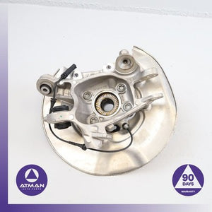 21-26 BMW G22 M440i 430i Rear Right Spindle Knuckle Hub w/ Shield OEM 54k