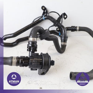 BMW E53 X5 M54 3.0L Engine Motor Water Coolant Pump w/ Hoses OEM