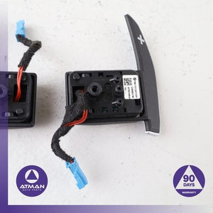 BMW F06 M6 Left & Right Steering Wheel Paddle Gear Shifter Switch Set OEM