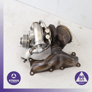 07-13 BMW E90 335i N54B30 3.0L Front Turbo Turbocharger 7649289 OEM