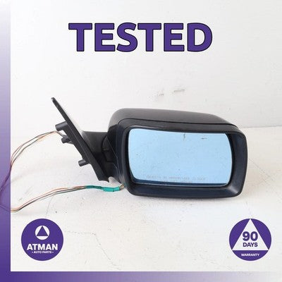 00-06 BMW E53 X5 Right Passenger Side Rear View Door Mirror Black OEM