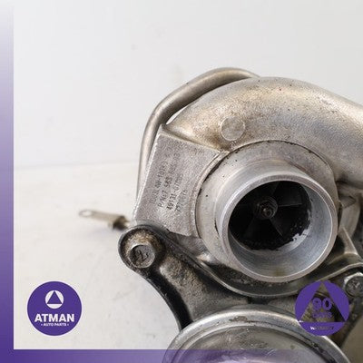 07-13 BMW E90 335i N54B30 3.0L Front Turbo Turbocharger 7649289 OEM