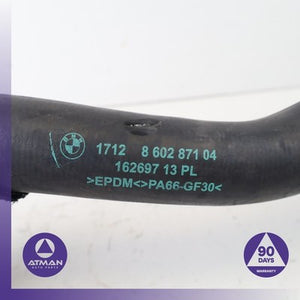 BMW G12 740i 540i 3.0L Engine Radiator Coolant Hose OEM