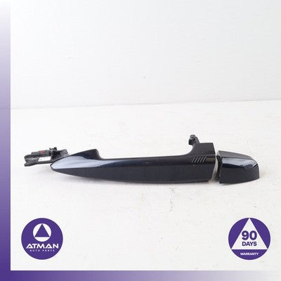 BMW F16 X6 Rear Left Driver Exterior Door Handle w/ Keyless Go Black OEM