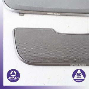 BMW G12 740i 750i Harman Rear Left & Right Deck Speaker Grille Trim Set OEM