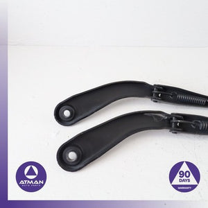 BMW F30 328i 320i Front Windshield Wiper Washer Arm Set OEM
