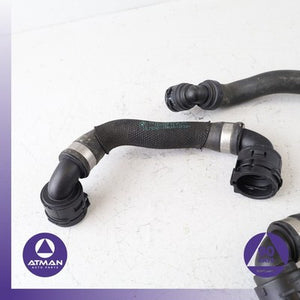BMW G12 740i 3.0L Engine Motor Coolant Water Hose Set OEM