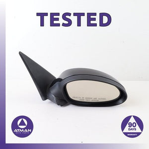 BMW E90 330i 325i Right Side Exterior Door Mirror Black OEM