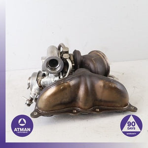 07-13 BMW E90 335i N54B30 3.0L Front Turbo Turbocharger 7649289 OEM