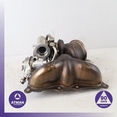 07-13 BMW E90 335i N54B30 3.0L Front Turbo Turbocharger 7649289 OEM