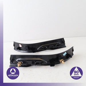 15-19 BMW F16 X6 Rear Right & Left Door Step Entry Sill Panel Set OEM