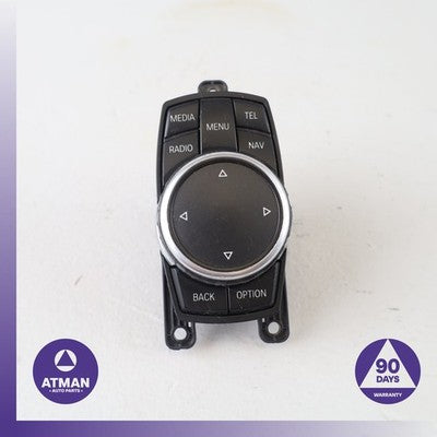 BMW F10 528i X5 IDrive Navigation Controller Knob Switch 9350723 OEM