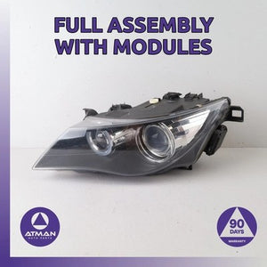 08-10 BMW E64 650i AHL Xenon Adaptive Headlight Head Light Lamp Left OEM 90k