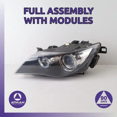 08-10 BMW E64 650i AHL Xenon Adaptive Headlight Head Light Lamp Left OEM 90k