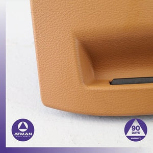 BMW F16 X6 X5 X6M Left Dashboard Storage Compartment Trim Brown OEM