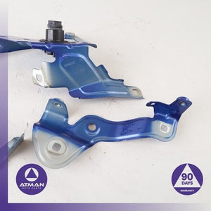 BMW G22 M440i 430i Front Right Fender Support Mount Bracket Set Blue OEM