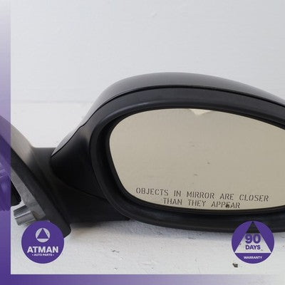 BMW E90 335i 325i Right Side Exterior Door Mirror Black OEM