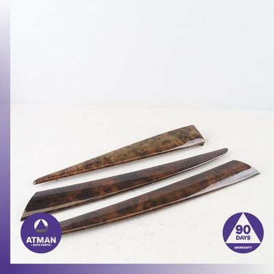 BMW E53 X5 Front & Rear Door Trim Panel Wood Set OEM