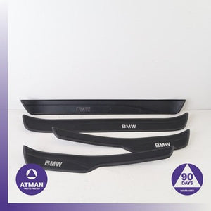 BMW E90 335i Front & Rear Sill Scuff Plate Cover Panel Set OEM