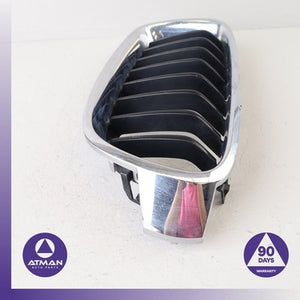 BMW F30 328i 320i Front Left Bumper Grille Chrome OEM