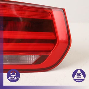 16-18 BMW F30 328i 320i 335i Rear LED Left Inner Tail Light Lamp OEM