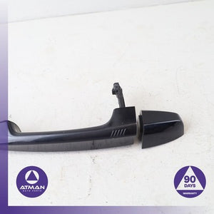 BMW F16 X6 Rear Left Driver Exterior Door Handle w/ Keyless Go Black OEM