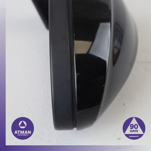 BMW E90 335i 325i Right Side Exterior Door Mirror Black OEM