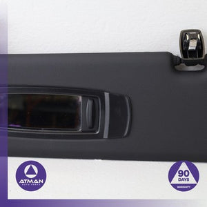 BMW F16 X6 X6M Left Driver Side Sunvisor Sun Visor Black 51168061369 OEM