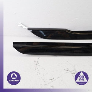 BMW G12 740i Front Left & Right Side Center Console Cover Panel Molding Set OEM