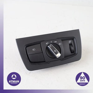 12-18 BMW F30 328i 335i M3 Headlight Fog Light Switch Control Module w/ Trim OEM