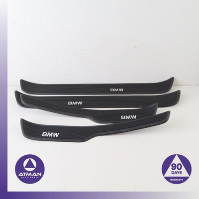 BMW E90 330i 335i Front & Rear Sill Scuff Plate Cover Panel Set OEM