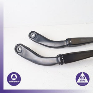 BMW F30 328i 320i Front Windshield Wiper Washer Arm Set OEM